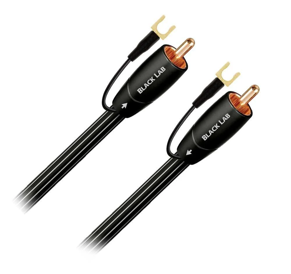 AudioQuest Black Lab RCA Low-Frequency Subwoofer Audio Interconnect Cable - Image 3