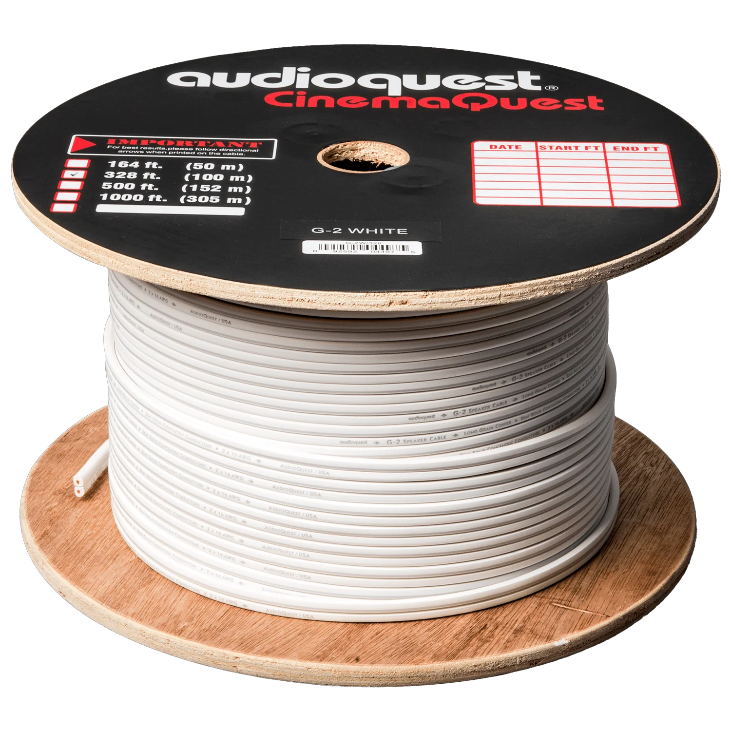 AudioQuest G2 15 AWG Bulk Speaker Cable (Spool) - Image 3