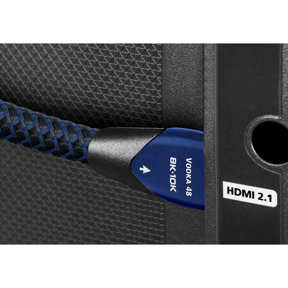 AudioQuest Vodka 48 2.1 HDMI Cable - 8K/10K Ultra HD, Gaming, High-Speed, 48Gbps, HDR, eARC - Image 4