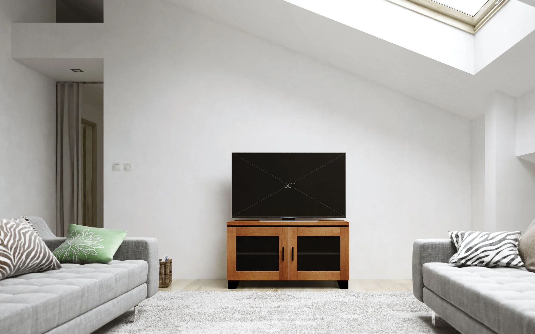 Salamander Chameleon Elba 221 Twin-Width AV Cabinet (American Cherry) - Image 3